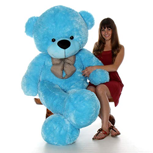 Giant Teddy 6 Foot Life Size Bear Sky Blue Huge Stuffed Animal